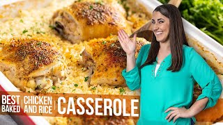 Best Baked Chicken and Rice Casserole [upl. by Ecineg639]