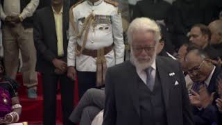 President Kovind presents Padma Bhushan to Shri S Nambi Narayanan [upl. by Alded]