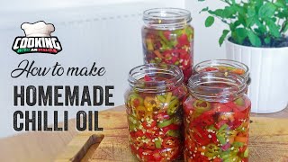 How to make Homemade PROPER FRESH CHILLI OIL recipe italian style authentic [upl. by Dex]