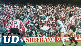 32 años del Señor Gol de Hugo Sánchez en el Real Madrid [upl. by Matazzoni]