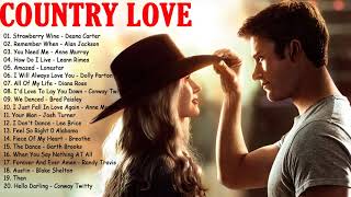 Best Romantic Country Songs Of All Time  Greatest Old Classic Country Love Songs Collection [upl. by Ecnav582]