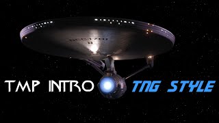 Star Trek TMP Intro In TNG Style [upl. by Acinomal645]