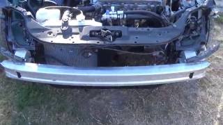 Installing front bumper reinforcement [upl. by Kronick]