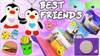 DIY MEILLEURES AMIES 2  BEST FRIENDS IDEES CADEAUX [upl. by Aivalf]