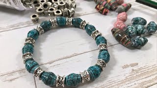 How to Make Paper Beads [upl. by Phillie350]