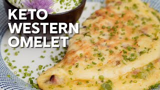 Keto western omelet [upl. by Hallam]