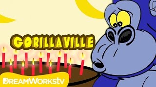 Gorillas Bake A Cake  GORILLAVILLE [upl. by Bilak]