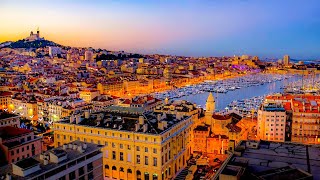 A Walk Around the Beautiful City Of Marseille France [upl. by Deming]