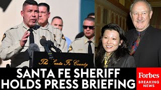 FULL BRIEFING Santa Fe Sheriff Holds Press Briefing On Deaths Of Gene Hackman amp Wife Betsy Arakawa [upl. by Cletus156]