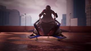 Introducing our flying Motorcycle THE SPEEDER [upl. by Saied]