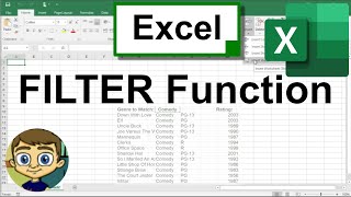 Using the Excel FILTER Function to Create Dynamic Filters [upl. by Wilmar]