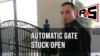 Automatic Gate Stuck Open [upl. by Holub441]