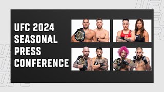 UFC 2024 Season Press Conference [upl. by Glover]