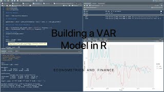 Building a VAR Model in R [upl. by Terri]