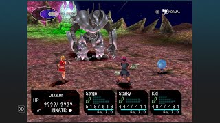 Chrono Cross Remaster Boss Fight Luxator [upl. by Shanly493]