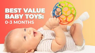 Baby Toys 03 Months The Only 4 Toys You Need [upl. by Baerman693]