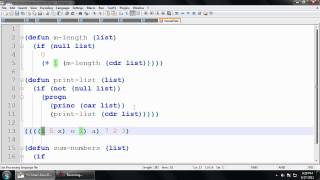 Common Lisp Tutorial  5 List functions [upl. by Hime860]