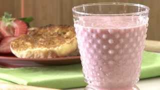 How to Make Strawberry Smoothies  Smoothie Recipes  Allrecipescom [upl. by Ikin]