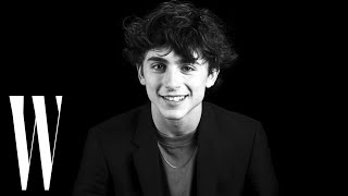 Timothée Chalamet Talks Hollywood Rejection and Auditioning for Beautiful Boy  W Magazine [upl. by Dulcinea]