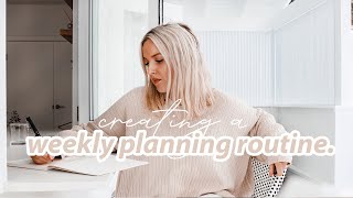 How to Create a Life Changing Weekly Planning Routine ✨ [upl. by Eihtur450]