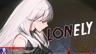 Nightcore  Lonely  Lyrics [upl. by Assilem]