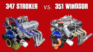 347 STROKER vs JUNKYARD 351WSBF DYNO DUEL [upl. by Coben]