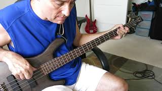 Lido Shuffle Bass Cover Boz Scaggs [upl. by Wilhelm]