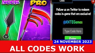 ALL CODES WORK UPDATE 15 Anime Sword Fighters Simulator ROBLOX  NOVEMBER 24 2023 [upl. by Pol]