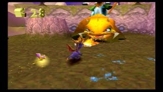 Spyro the Dragon  Alpine Ridge Walkthrough PS1 [upl. by Airogerg904]