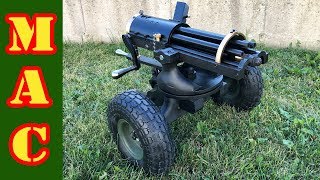 New 9mm Gatling Gun from Tippmann Armory [upl. by Lleirbag]