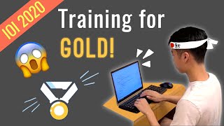 Training for GOLD for US at International Olympiad in Informatics [upl. by Modeerf435]