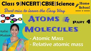 Atoms and Molecules Class 9 Science Part4 [upl. by Naugal123]