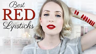 Best Red Lipsticks for Pale Skin  Drugstore amp High End [upl. by Harmonia430]