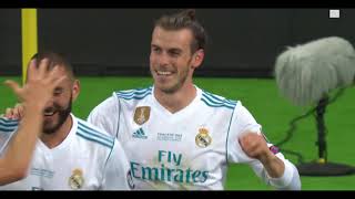 Gareth Bale goal vs Liverpool 26052018 [upl. by Ellatsirhc496]