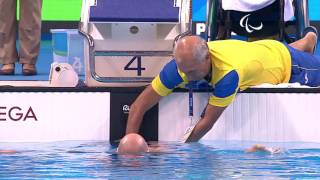 Swimming  Mens 100m Backstroke S1 final  Rio 2016 Paralympic Games [upl. by Cilegna]