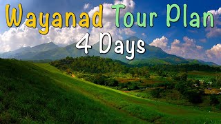 Wayanad Tour Plan  Wayanad Tour Package  4 Days Wayanad Tour [upl. by Eiramit360]