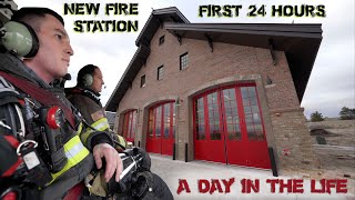 First 24 Hours in a New Fire Station  A Day in the Life [upl. by Eelyk]