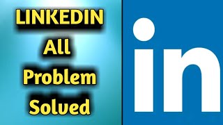 How to Fix LinkedIn App All Problem Solved [upl. by Tori]