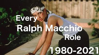 Every Ralph Macchio role 19802021 [upl. by Leahcam]