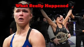 What Really Happened Amanda Nunes vs Ronda Rousey [upl. by Atnim]