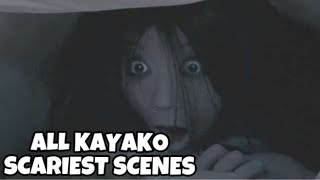 The Grudge 2004 All Kayako Scariest Scenes [upl. by Euginom]