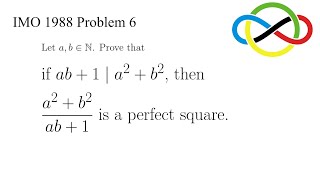 Solving the Legendary IMO Problem 6 in 8 minutes  International Mathematical Olympiad 1988 [upl. by Philps987]