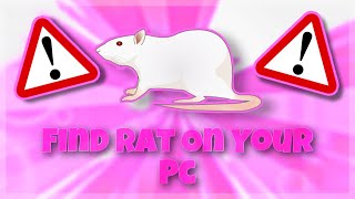 How To Find A Rat On Your Pc [upl. by Shandra]