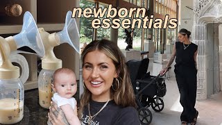 NEWBORN MUST HAVES  BABY ESSENTIALS  JAMIE GENEVIEVE [upl. by Gewirtz]