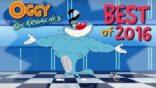 Top 10 Best episodes 2016  Oggy and the Cockroaches [upl. by Fleurette]