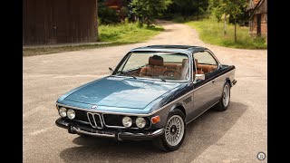 BMW 30 CSi Nachtblau  Oldenzaal Classics [upl. by Gona788]