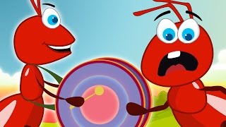 The Ants Go Marching One By One Song  Nursery Rhyme with Lyrics for Children [upl. by Yaja]