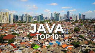 Top 10 Places to Visit on Java  Indonesia Travel Video Documentary [upl. by Dorcas]