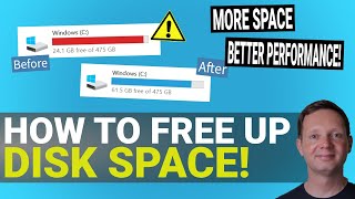 How to Free Up Space on Windows 10 [upl. by Connelley997]