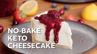 Nobake keto cheesecake [upl. by Ymar]